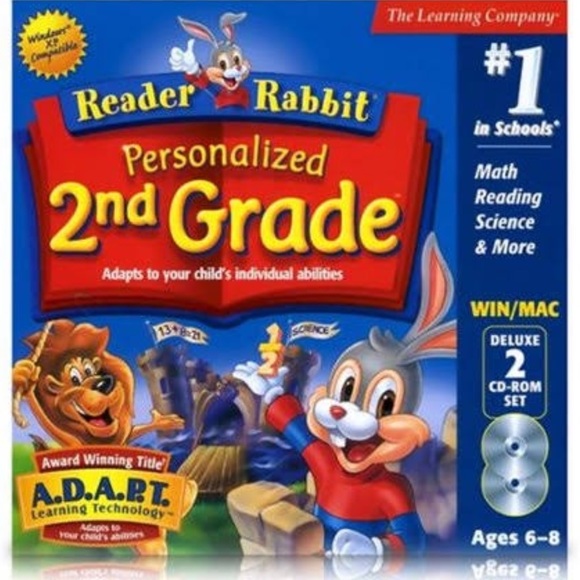 Reader Rabbit 2nd Grade CD Rom - Picture 2 of 8